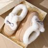 Fashion Fashionable Versatile Slippers Women Winter New Casual Minimalist Comfortable Snow Cotton Shoes Thick Soles Plush Women Shoes