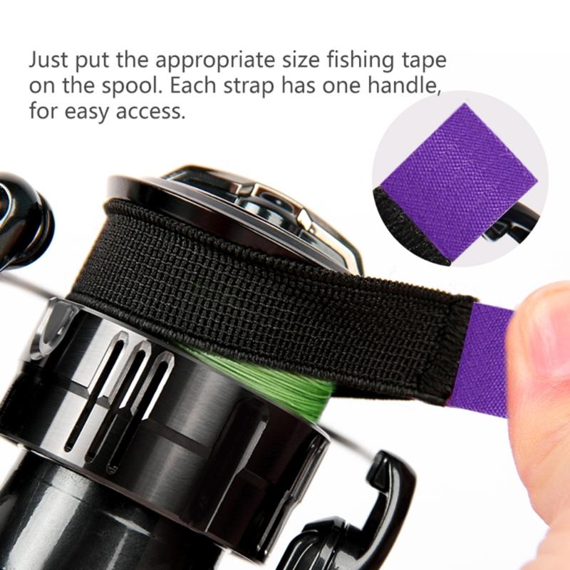 Fishing Reel Protectors Belt Pulleys Tackle Tool Flexible Fishing Spools Belt