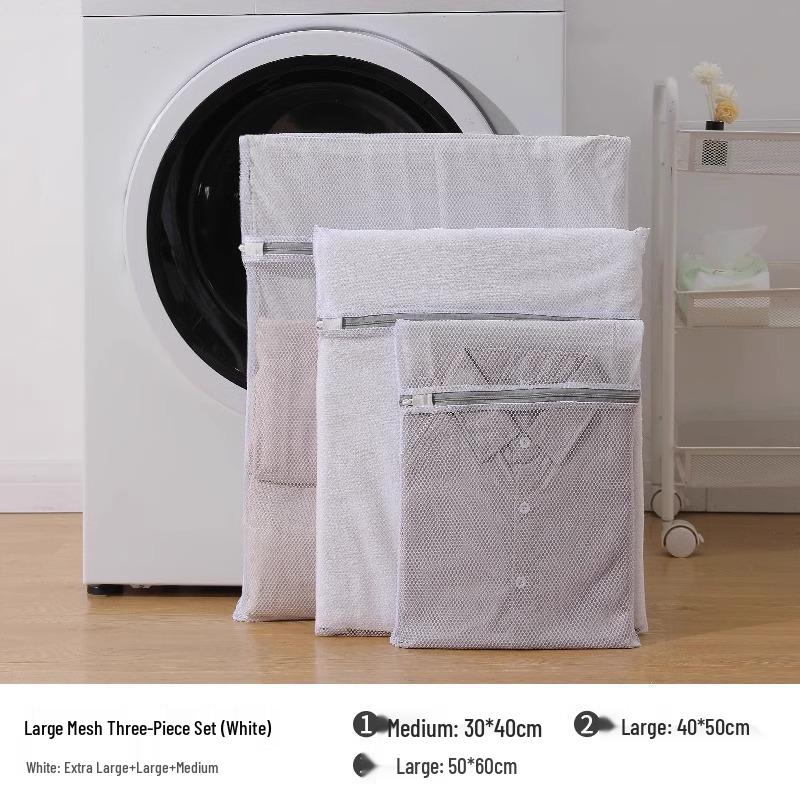 

Экологичный мешок для стирки деликатного белья из мелкой сетки – Без флуоресцентных отбеливателей, утолщенный защитный мешок для машинной стирки