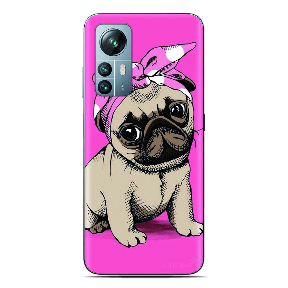 Pet Dog Image Phone Case For ZTE Blade V80 V60 V50 Design 4G V30 V40 Vita Axon 60 50 40 Lite 30 Pro 11 V41 Smart A3 A5 Cover