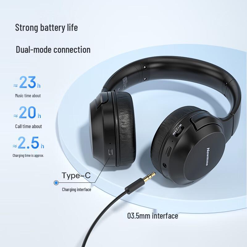 Newman TB106 Over-Ear Bluetooth Headphones