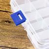 10/15/24 Compartments Plastic Box Jewelry Bead Storage Container Craft Organizer