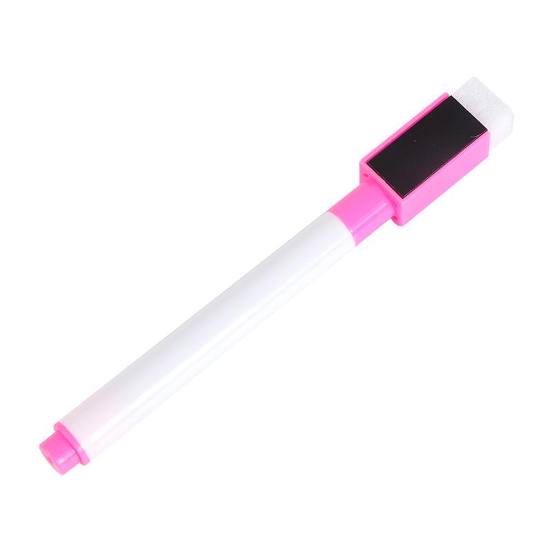 Magnetic Erasable Whiteboard Markers for Kids - 8 Water-Based Colors with Brush and Magnetic Tape