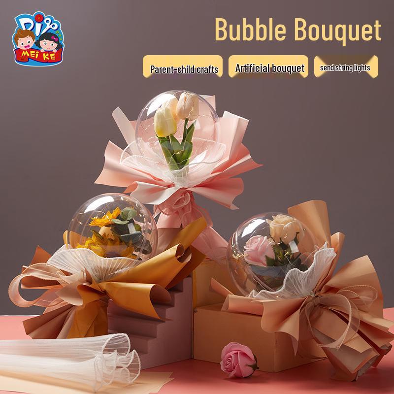 

MEIKE DIY Bubble Flower Bouquet Kit