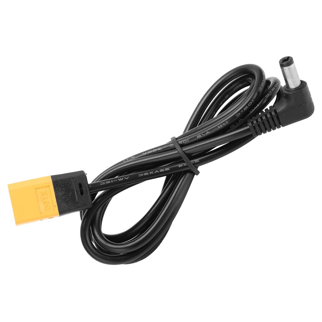 XT60 Power Cable for FPV Flying Goggles 122cm 48in with DC Interface Copper Power Cord