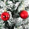 24Pcs/Box 3/4Cm Christmas Balls Set Christmas Tree Ornaments Christmas Hanging Pendants Christmas Tree Decor  Year Gifts
