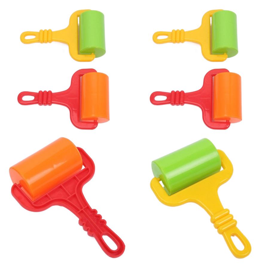 Children's DIY Painting Roller & Clay Craft Set