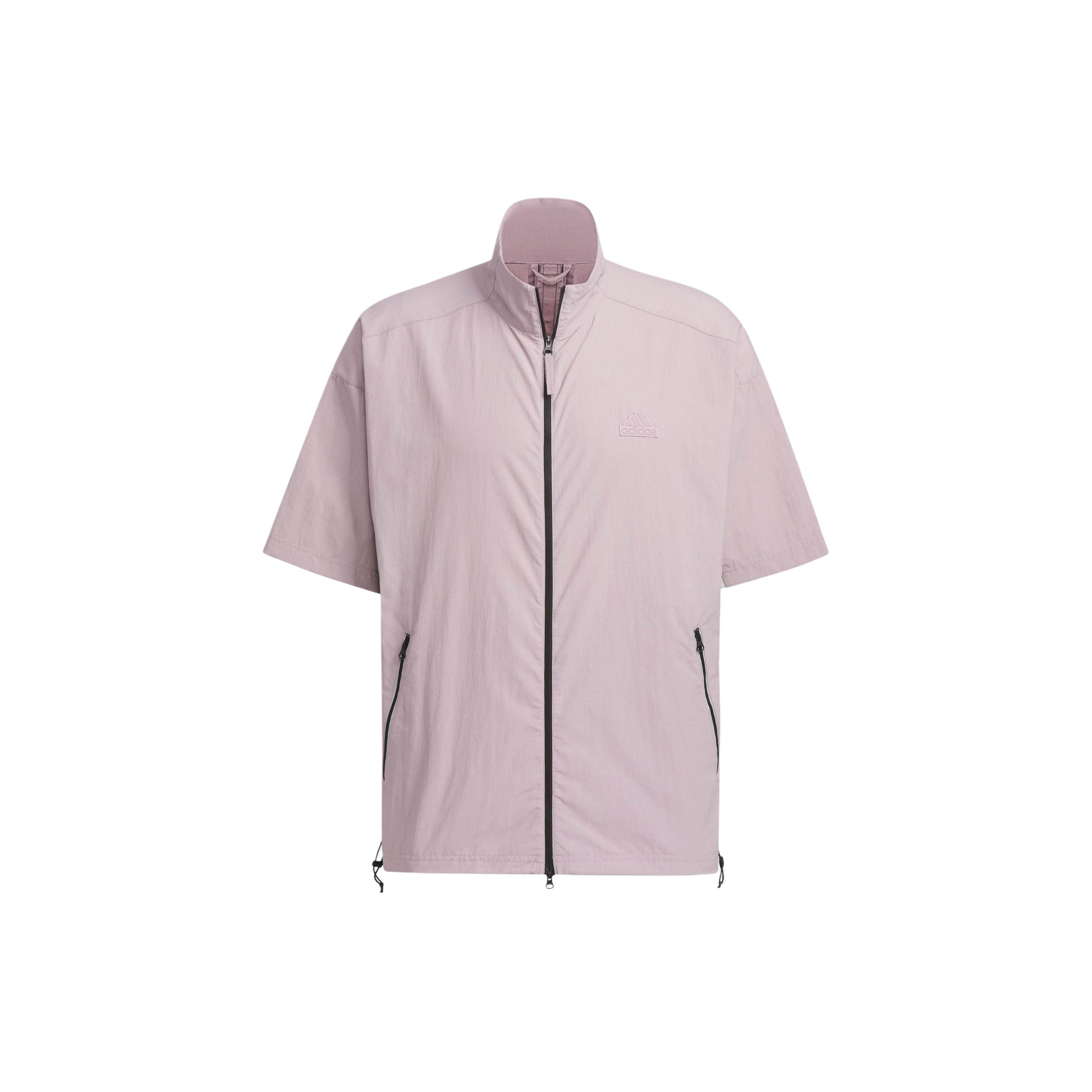 Adidas SS24 FUTURE STYLE Тканая рубашка Мужская Фиолетово-розовая JI9888 2XL