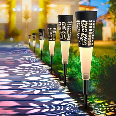 Outdoor Wireless Solar Powered Waterproof Landscape Garden Lights, Solar Lawn Lights/Lighting for Yard, Walkway, Driveway