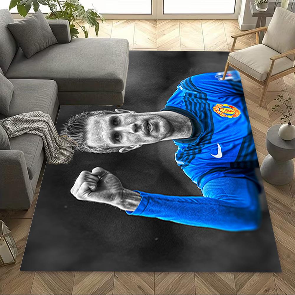 Manchester Celebration Area Rug Suitable for Dining Room Game Room Outdoor Entryway Anti-slip Rug Office home decor Birthday/Christmas Gift