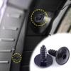 Car Body Screws Mudguard N90974701 for VW Golf Metal Self Tapping Screw Rivet Black Fastener Bolt Cross Self Tapping Phillips