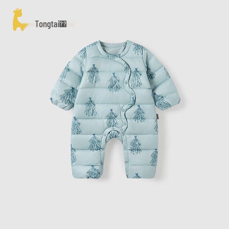 TONGTAI Baby Lightweight Duck Down Romper Jumpsuit 66cm