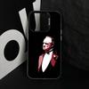 God-father Andolini Phone Case For iPhone 17,16,15,14,13,12,11 Plus,Pro Max,XS,Colored Silver Plated Inside Cover