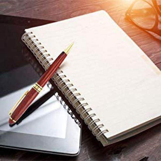 Premium Ballpoint Pen with Black Made of Natural Quince Perfect for and Gifts [Maiyu] Case, Oil-Based, Lead, Multi-Function, Wood, Business,