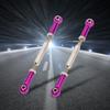 6Pcs 88mm Aluminum Alloy   Push RodsTurnbuckle Rod Linkage Accessories for RC Car  