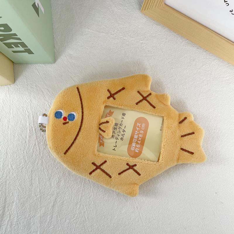 

Мультяшний брелок з твариною: 3-дюймовий прозорий тримач для карток і захисний рукав