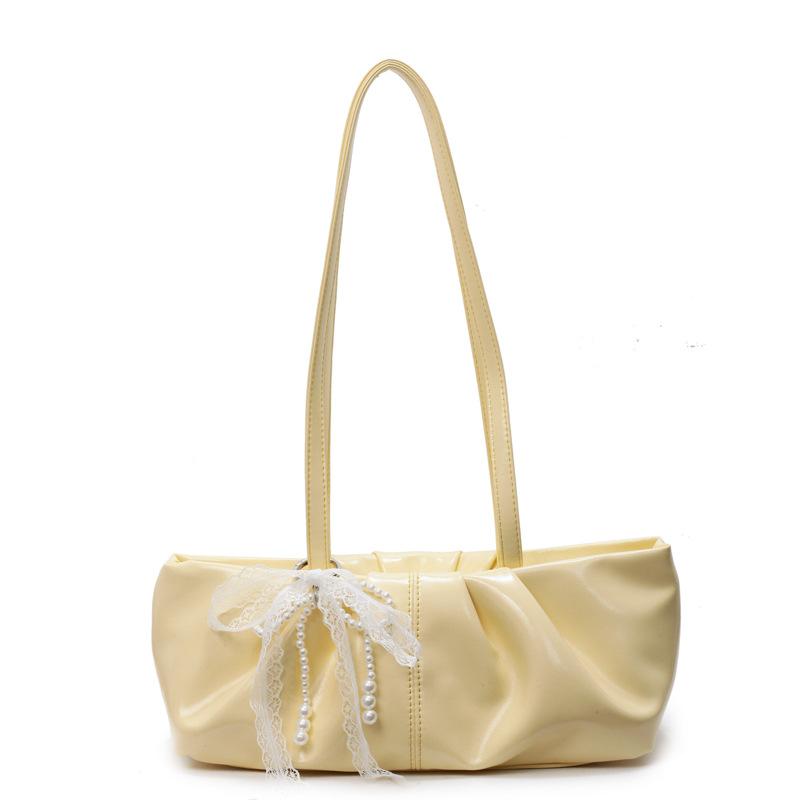 Today's popular niche shoulder bag women's spring new underarm high-end textured bag women