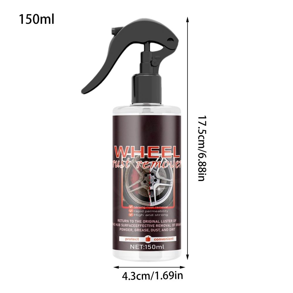 Iron Remover Car Iron Eraser Cleaning Tool Paint Cleaner Effective Rust Powder Removal Spray Multifunctional Cleaning Tool