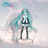 Large Standee Hatsune Miku Anime Acrylic Desktop Decor Cartoon Figure Collectible Gift For Fans
