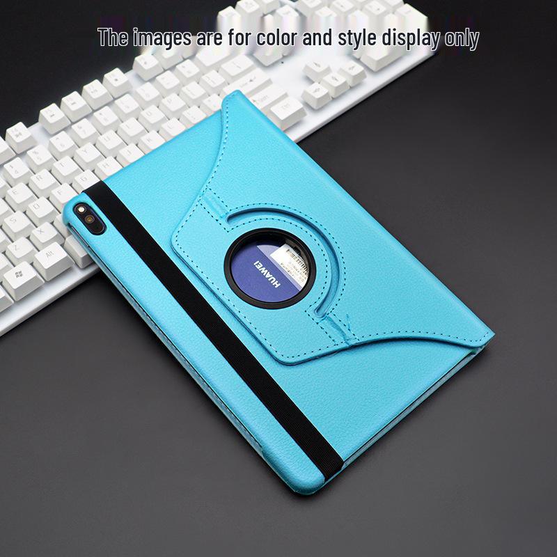 Honor Tablet V6/MatePad Pro Rotating Leather Case - Fits 10.4"/10.8" Models BAH3MRX-W09