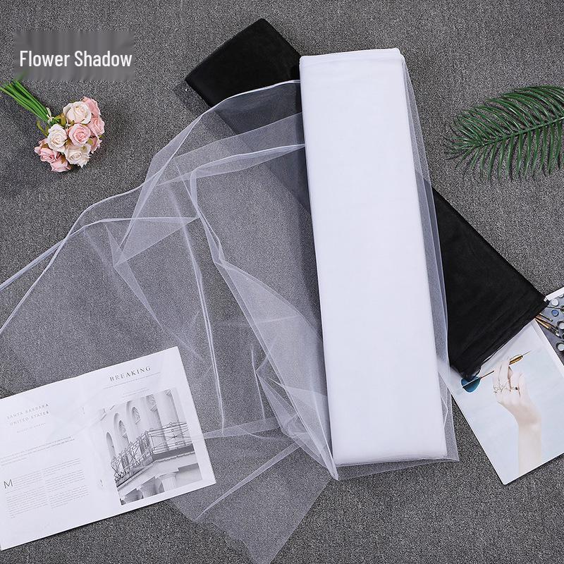 Korean Style Fairy Gauze Rose Bouquet Mesh Wrapping for Flower Shop Displays