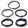 Bonsai Aluminum Wire Black Bonsai Modeling Wire Fadeless Antioxidant Soft Winding Multifunctional Handmade Orchard Garden Tools