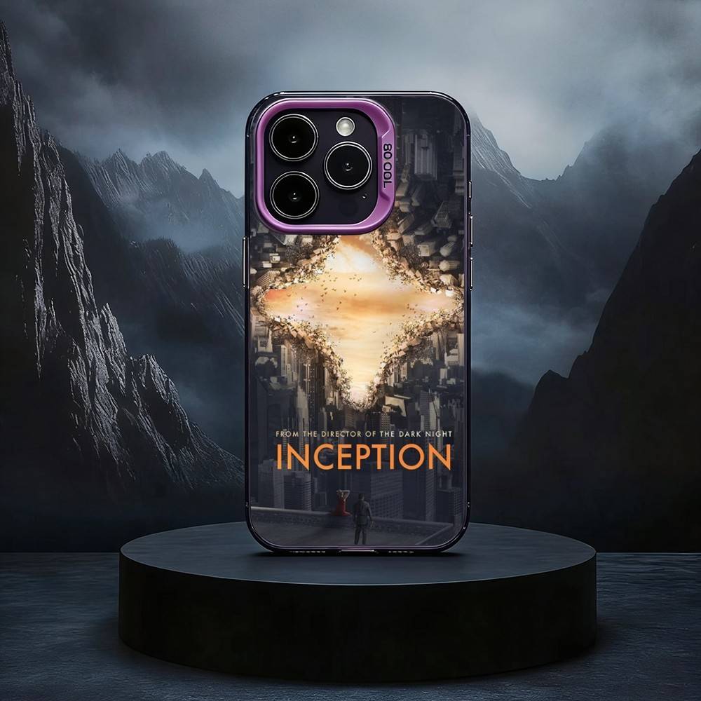 

The S-Space I-Inception-es Black Candy silver phone case Phone Case For iPhone17,16,15,14,13,12,11 Plus,Pro Max iPhone12PROMAX