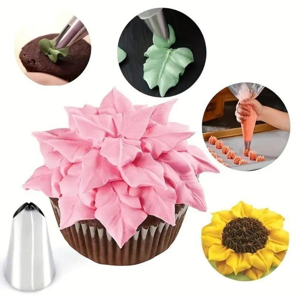 47pcs/set Steel Cake Decorating Nozzles Set Baking Tool Flower Frosting Nozzles  Pastry Tools
