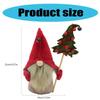 Scandinavian Tomte Nisse Figurine, Swedish Gnomes Tomte 8.27" Gnomes Plush for Christmas Home Fireplaces Adornment