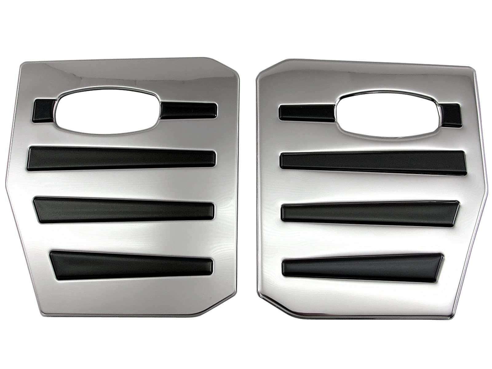 

BRIGHTZ Отделка Хромированные накладки на вентиляционные отверстия крыльев из нержавеющей стали для Taft Совместимы с и 910 Ультра-зеркало (Набор из 2 предметов) LA900S/LA910S (AIR-LOU-013)