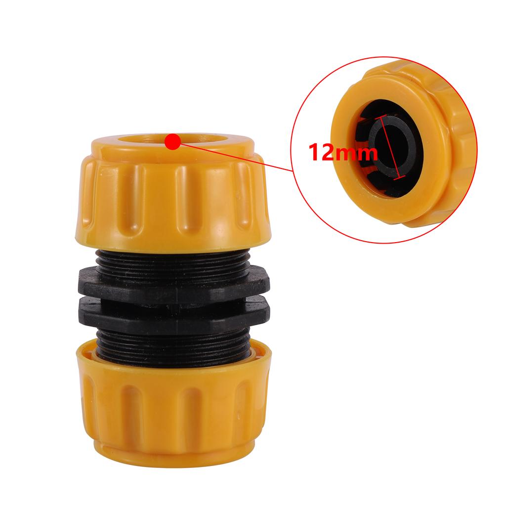Garden Hose Quick Connector 1/2 3/4 1 Inch Pipe Coupler Stop Water Connector Repair Joint Drip Irrigation System 32/20/16mm Hose