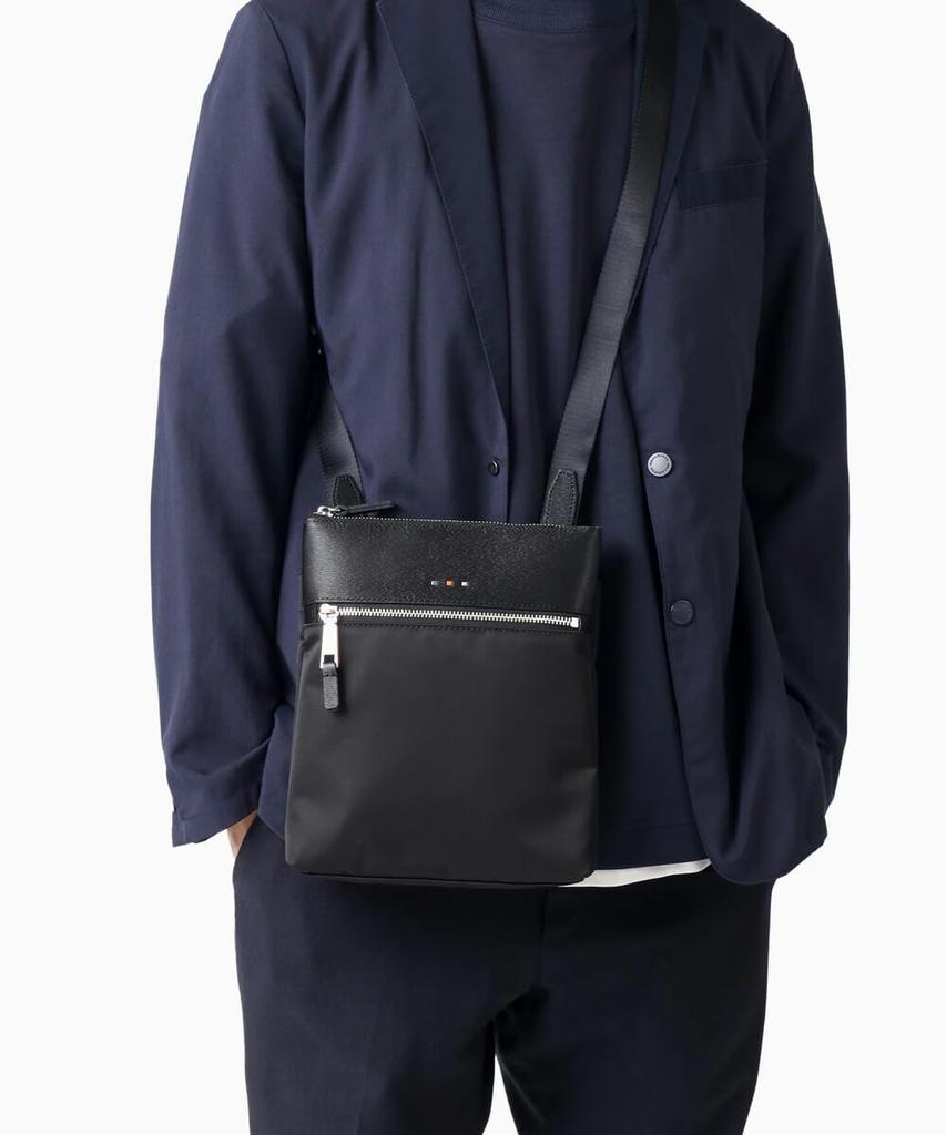 [ISIT] Ampoule Mini Shoulder Bag, Men's, Compact, Made in Japan, No. 959101 (Black)