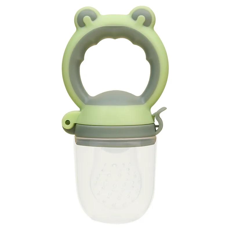 Alimentatore Frutta Cibo Silicone Senza BPA per Bambini Sacchetti Alimentazione Toddler Tettarella Nipple Soother per Neonati Masticatore Alimentazione Neonato
