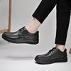 Fashion Men Genuine Leather Shoes Lace Up Oxfords Outdoor Antiskid Sneakers Breathable Casual Shoe Lace-Up Designer Vulcanized Shoes