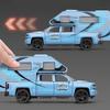 1/32 Chevrolet Silverado Recreational Vehicle RV Alloy Car Model Sound and Light Children's Toy Collectibles Birthday Gift