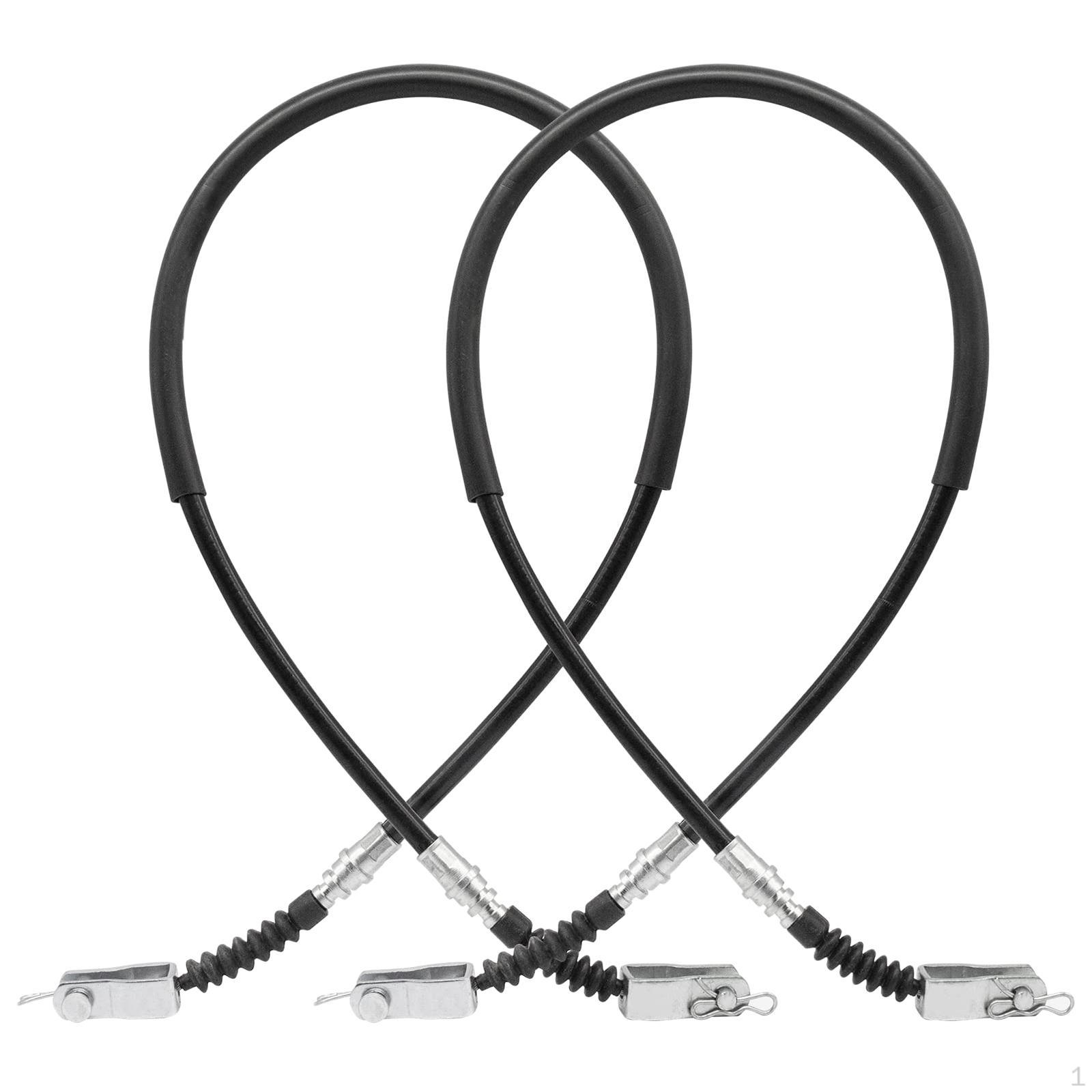 

Club Car Brake Cable Set Direct Replace Black 10111258 for DS