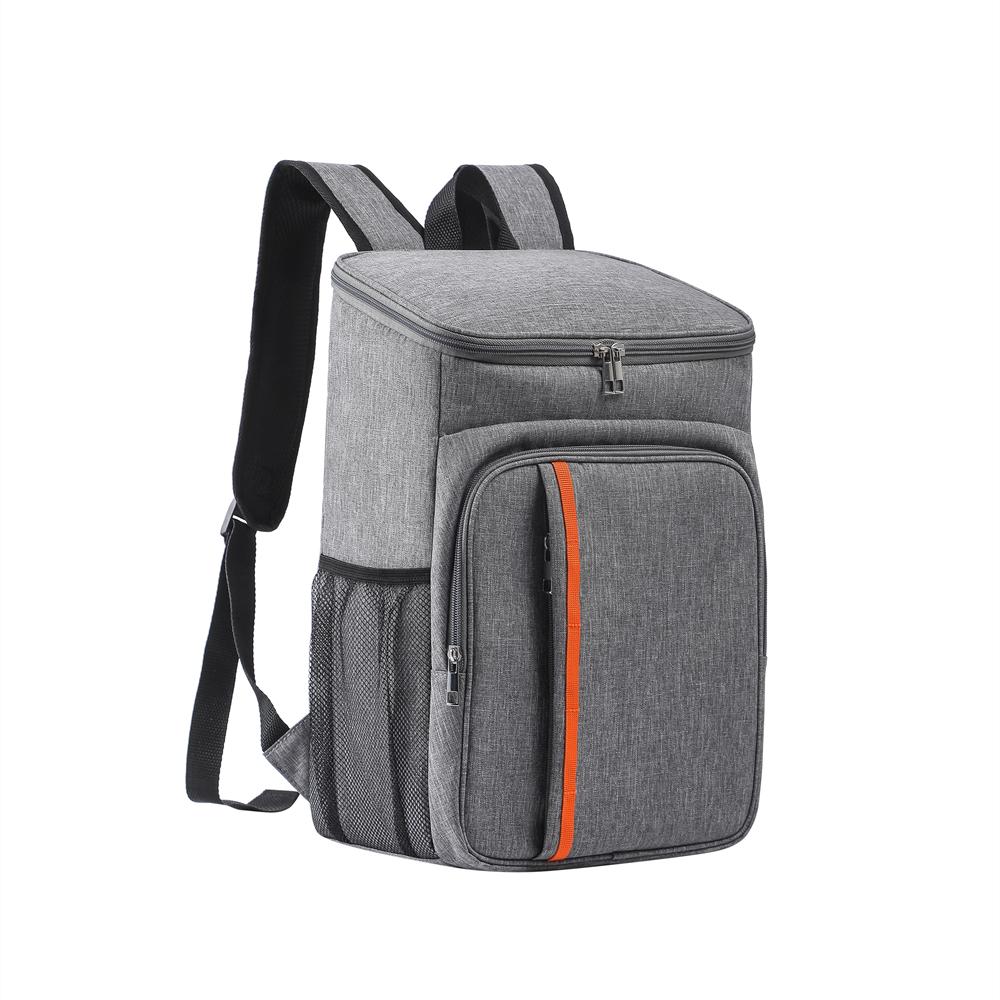 18L Portable Large Thermal Lunch Bag Food Box Durable Cooler Ice Insulated Case Camping Oxford Dinner Backpacks Icebox 18L серый