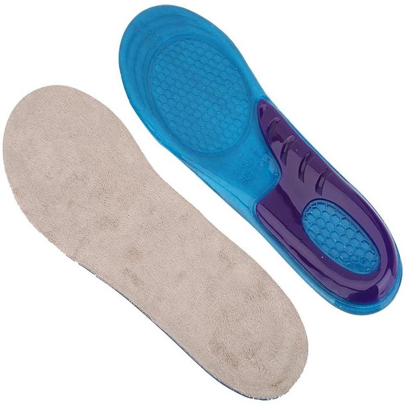 Gel Insole Silicone Orthopedic Insoles for Man Women Anti-Shock Shoe Inserts Arch Support Flat Foot Cushion Insoles for Feet