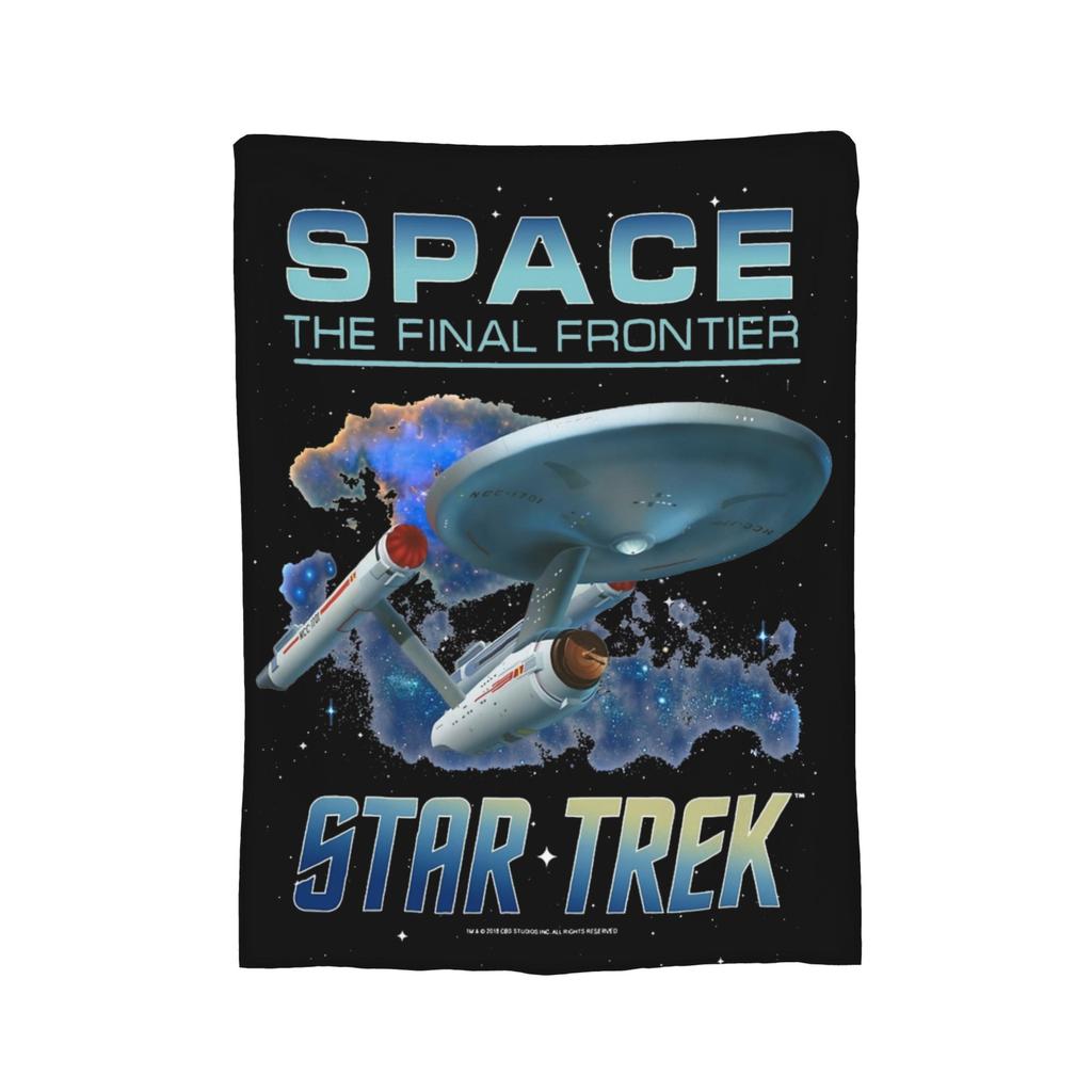 Stars Treks Deep Space Nine Space Blanket Fleece  Multi-function Lightweight Thin Throw Blanket for Bed Couch Bedspread