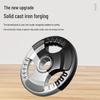Lishitu Cast Iron Rubber Coated Barbell Weight Plate