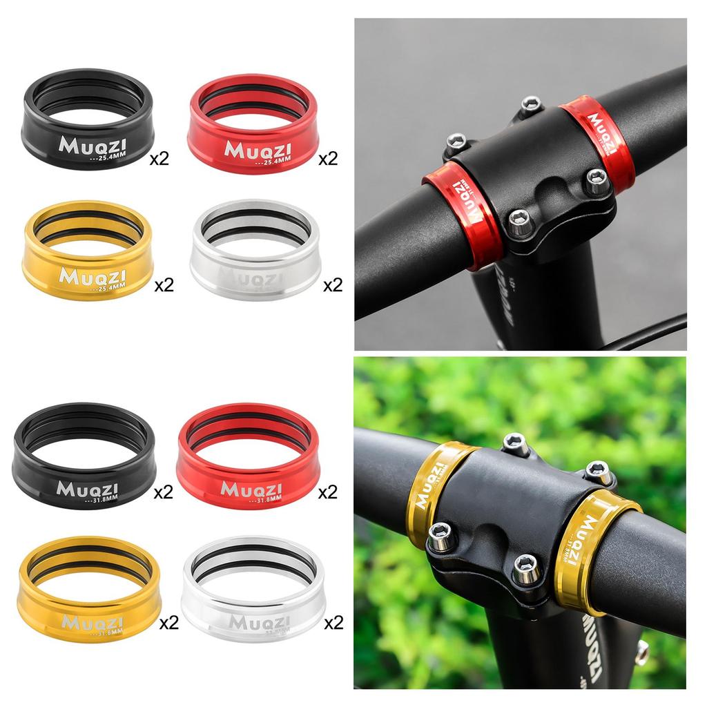 2Pcs Folding Bike Handlebar Fixing Rings BMX Foldable Bicycle Replacement