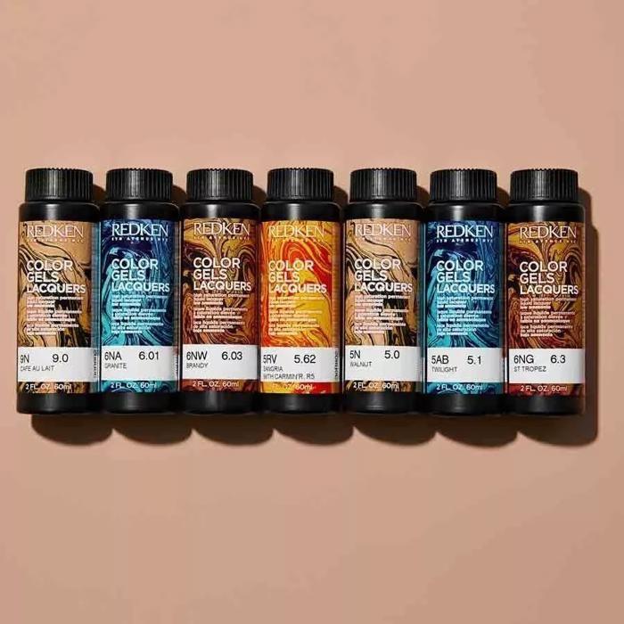 Redken Coloration Color Gels Lacquers 60ml 6NW/6.03 BRANDY