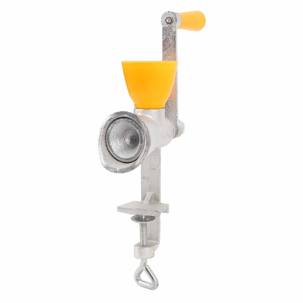 Manual Grain Mill Cast Iron Hand Operated Grinder with Table Clamp for Coffee Bean Corn Pepper