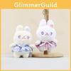 Plush Lovable Bunny Keychain Adorable Rabbit Bag Decoration Soft Pp Cotton Design