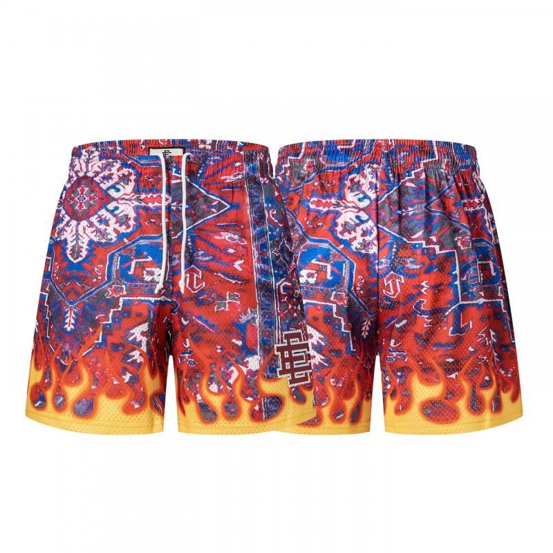 2025 Herren Locker Geschnittene Strandshorts Streetwear Baumwollmischung Freizeit Boardshorts Jugendliche Erwachsene