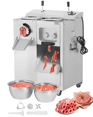 VEVOR Meat Grinder, 14 Lbs/Min Electric Meat Grinder, Slicer, Sausage Stuffer with Blade, Grinding Plate, Sausage Maker