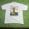 Penang Malaysia Skyscraper Cityscape Colorful Graphic Tee Shirt 100% Cotton