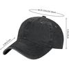 Skeleton Rock Hand Sign Baseball Cap Punk Cotton Washed Adjustable Hat for Men Women Outdoor