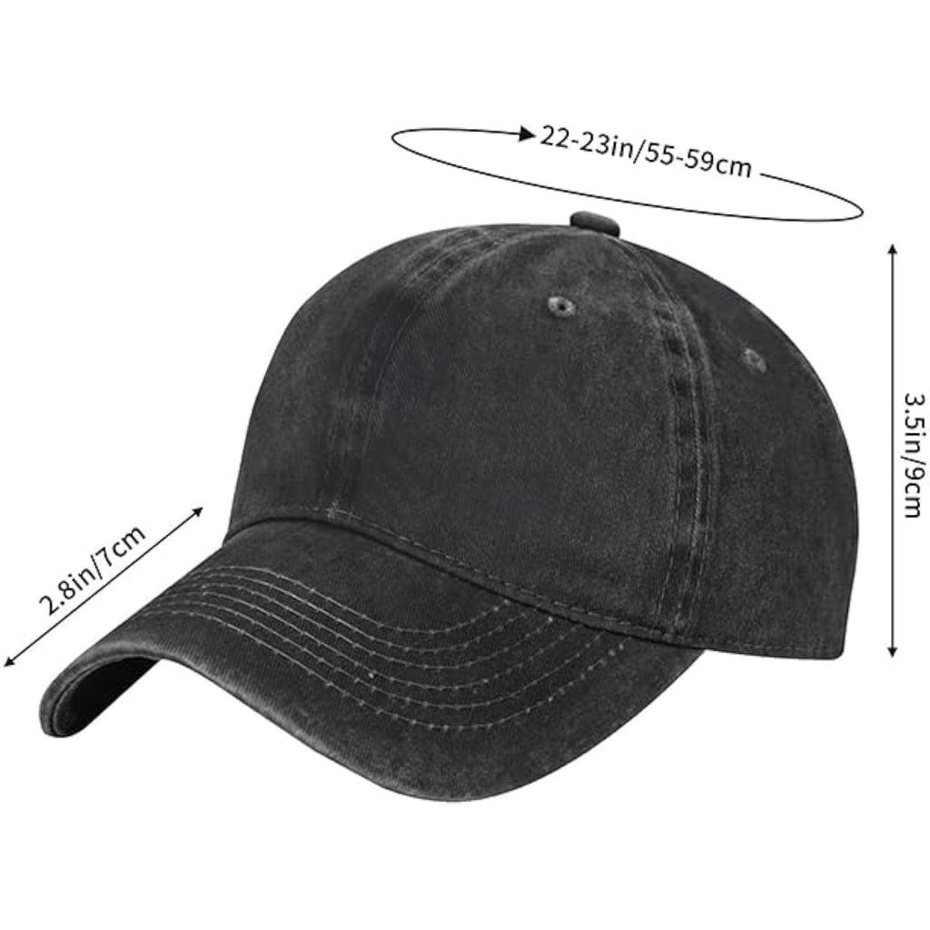 Skeleton Rock Hand Sign Baseball Cap Punk Cotton Washed Adjustable Hat for Men Women Outdoor