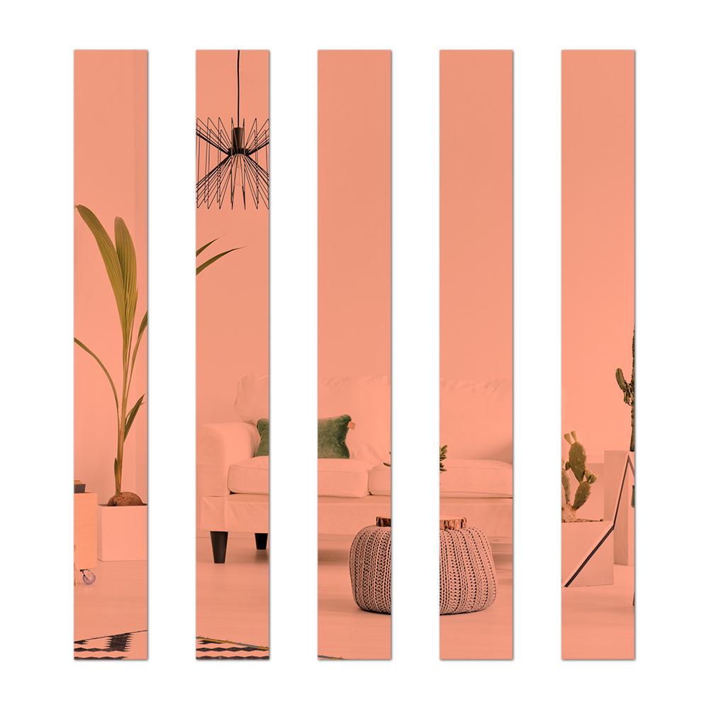Decorative Mirror Trim Strips: DIY Wall Stickers for Living Room, Bedroom & TV Wall Cabinets